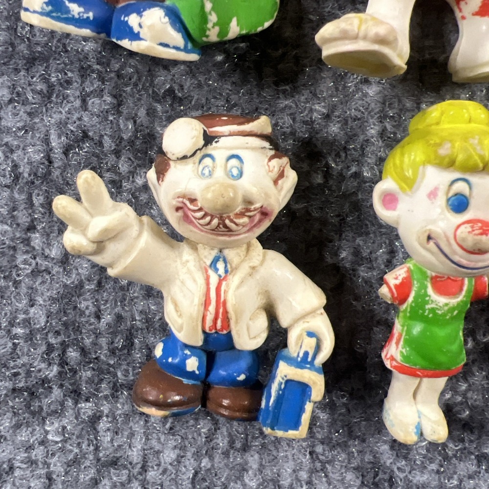 Vtg 1981 Mego Clown Around PVC Figures Lot of 6 🎪 - Picture 5 of 13